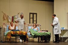 Immagini di alcune commedie rappresentate dalla compagnia teatrale Briciole d